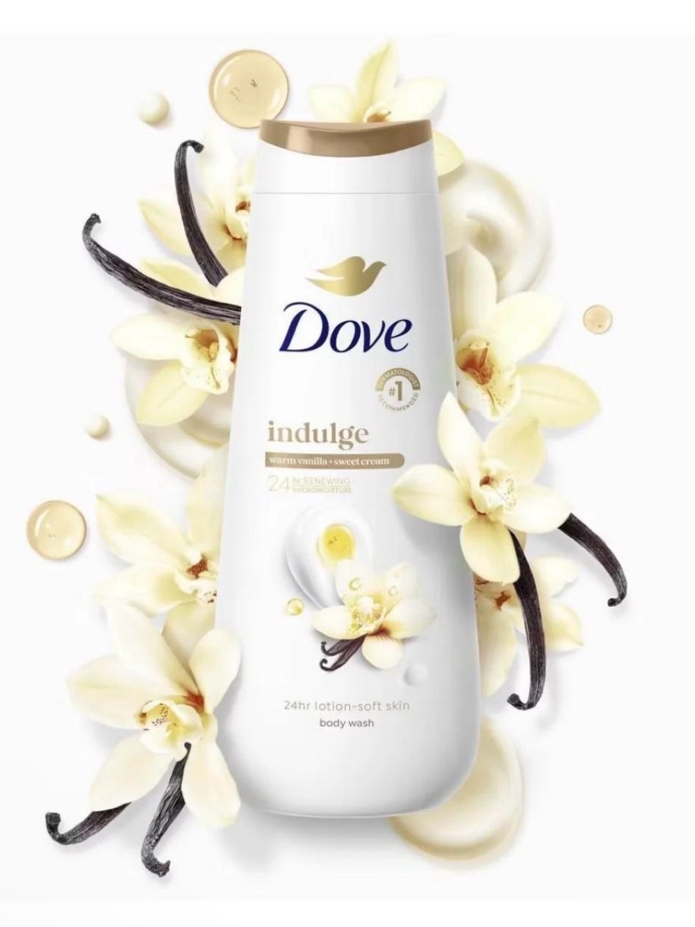 Dove Indulge Warm Vanilla and Sweet Cream Body Wash